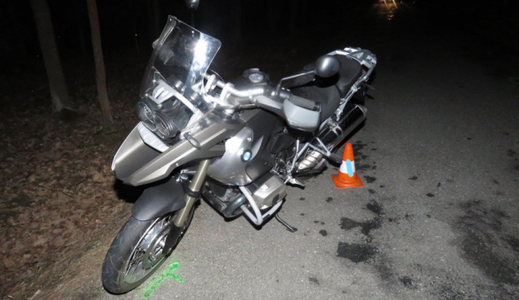 Motorkář srazil na Borovansku srnu. Škoda se vyšplhala na 220 tisíc korun