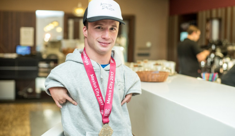 Petráček je druhým nejlepším handicapovaným sportovcem roku. Připravuje se na mistrovství světa