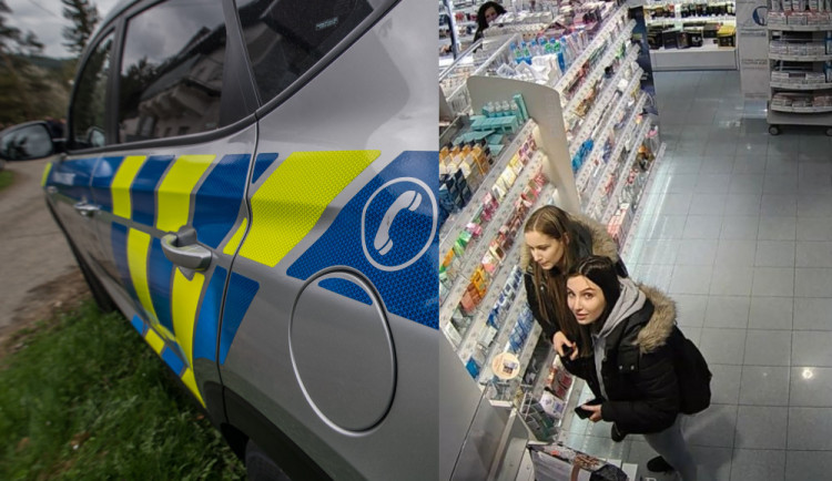 Policie pátrá po dívkách z kamerového záznamu