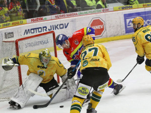 Obrovská šance autora rozhodující trefy Václava Karabáčka. Tady ale na Gábu ještě nevyzrál