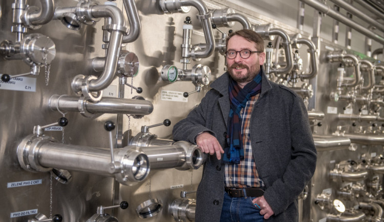 Vařit pivo může jen opravdový srdcař, říká obchodní sládek Budějovického Budvaru Aleš Dvořák