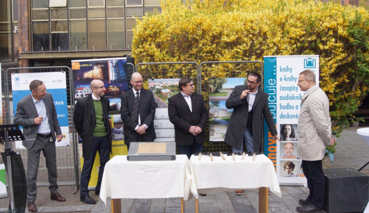 Začala rekonstrukce knihovny. Nová budova vyjde na 166 milionů korun