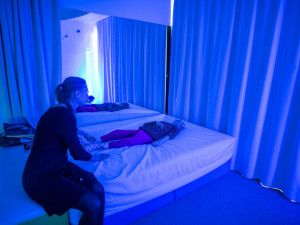 Centrum Bazalka má dvě multismyslové místnosti pro děti s těžkým kombinovaným  postižením a děti s poruchou autistického spektra