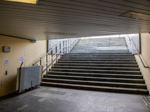 Podchod u Mercury přejde do správy města. Budou pro něj hledat nájemce