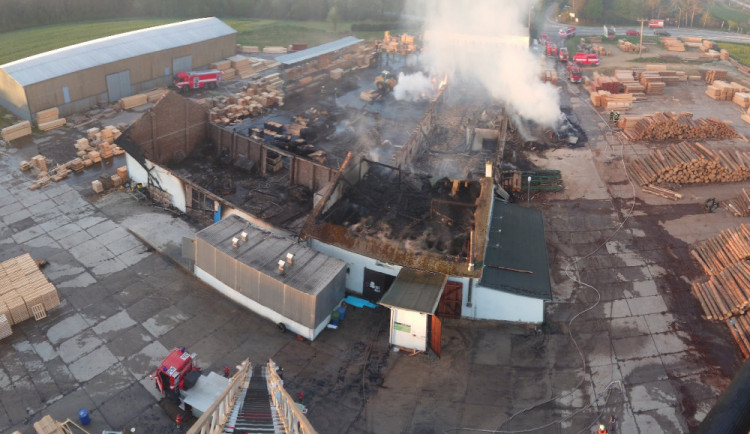 Požár v Mirkovicích