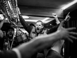 Jihostroj oslavil desátý titul velkolepě, slavilo se tři dny