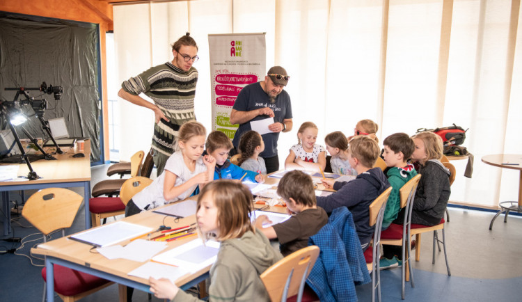 FOTO: Žáci soukromé školy Viva Bambini tvořili vlastní animované filmy
