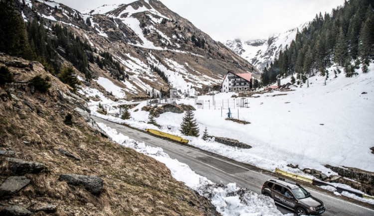 O sníh není nouze ani na přelomu dubna a května.