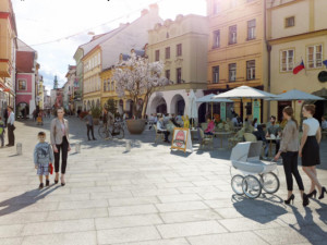 Krajinská ulice po úpravě.