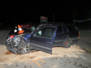 Při dopravní nehodě v Roudném se zranilo osm lidí