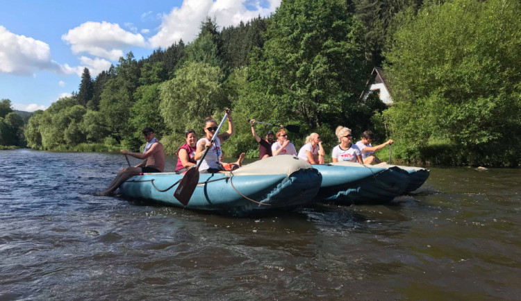 Voda z bouřek rychle odtekla, vodáci mají problémy se suchem
