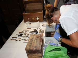 V Budějcích vyzvedli ostatky zpovědníka Přemysla Otakara II.