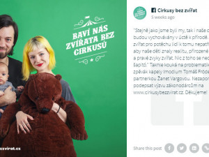 Divoká zvířata do šapitó nepatří, kampaň chce Cirkusy bez zvířat! Podporují ji i známé osobnosti