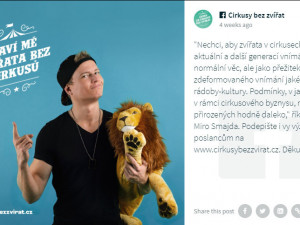 Divoká zvířata do šapitó nepatří, kampaň chce Cirkusy bez zvířat! Podporují ji i známé osobnosti