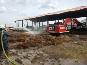 Na Strakonicku hořel sklad. Škoda přesahuje dva miliony korun