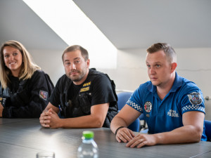 Kristýna Viehmannová, Jiří Pleskač a Zdeněk Suchý.