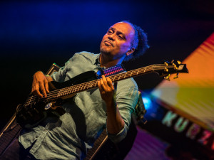 Na Piaristickém náměstí proběhl devátý ročník jihočeského jazzového festivalu