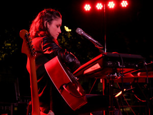 Lenka Dusilová v Budějcích čarovala se zvuky