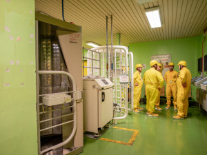 Reaktorový sál Temelínu vypadá jako nedobytná pevnost