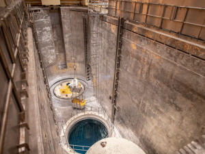 Reaktorový sál Temelínu vypadá jako nedobytná pevnost