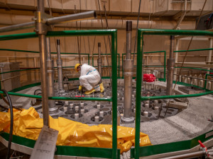 Reaktorový sál Temelínu vypadá jako nedobytná pevnost