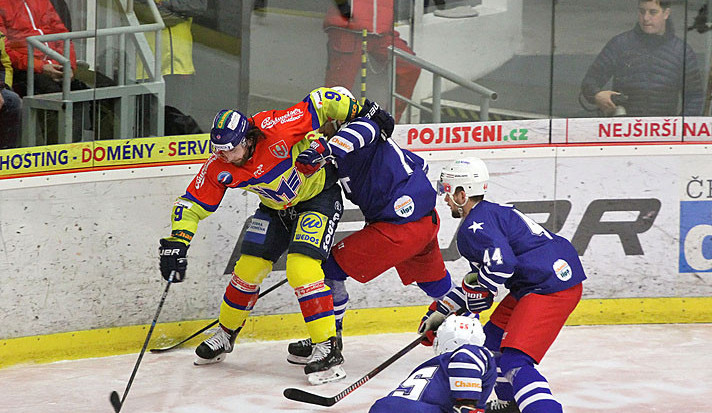 Druhá nejvyšší hokejová soutěž nabídne na úvod zápas ČEZ Motor České Budějovice a SK Horácká Slavia Třebíč