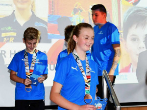 Náměstci hejtmanky poblahopřáli jihočeským sportovcům za devátou letní olympiádu dětí a mládeže
