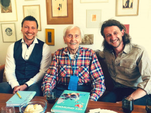 Kluci s Miroslavem Zikmundem.