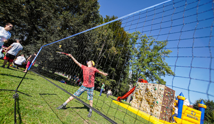 Děti strávily sportovní odpoledne na Sokolském ostrově