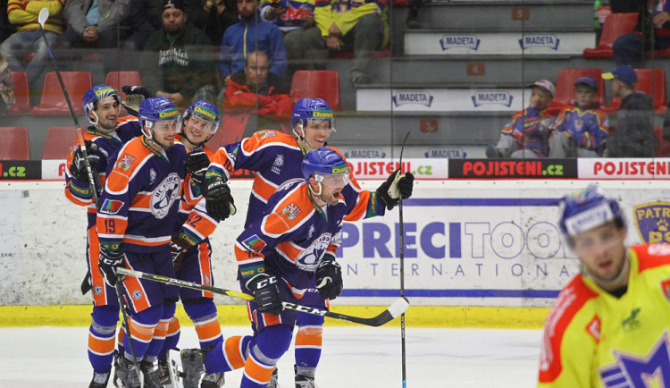 Gólové oslavy si tentokrát naplno užili hráči Litoměřic