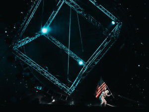 Výstaviště zaplavily lasery. Osmý ročník Vltava žije nepřekazil ani déšť