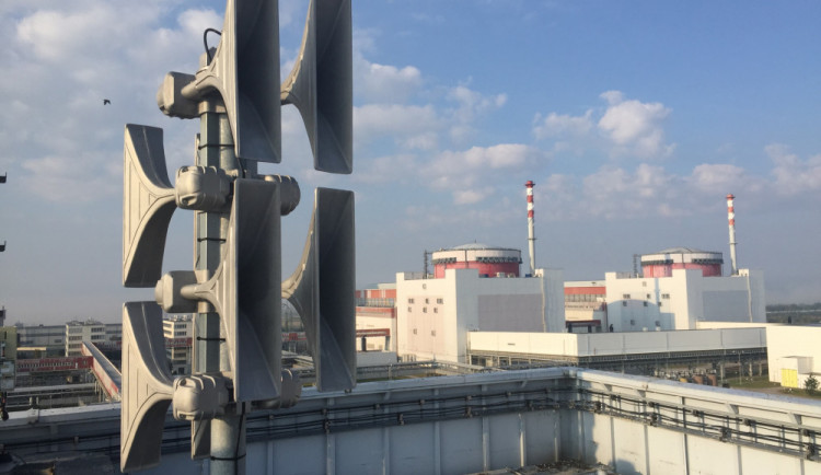 K zítřejší celostátní zkoušce sirén se připojí i elektrárna Temelín