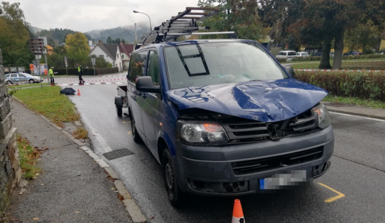Tragická dopravní nehoda ve Větřní