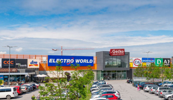 Nákupní centrum Géčko již dvanáct let s vámi