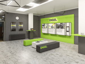 Showroom ENGEL v aule SOŠ Velešín.
