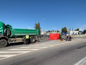 Cyklistka bohužel nehodu nepřežila.