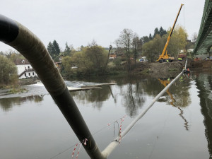 E.ON přesune plynovody ze dvou mostů pod říční dno. Zvýší tím bezpečnost