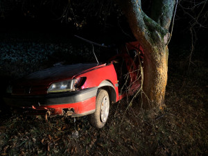K tragické dopravní nehodě došlo dnes večer u obce Olešná na Písecku. Osmačtyřicetiletý řidič dostal na mírně namrzlé silnici pravděpodobně smyk a narazil do stromu. Svým zraněním bohužel na místě podlehl.