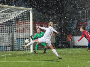 Fotbalistky podlehly v přípravě Angličankám.