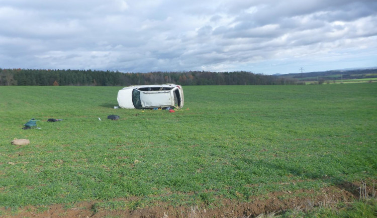 Vážná nehoda na Písecku