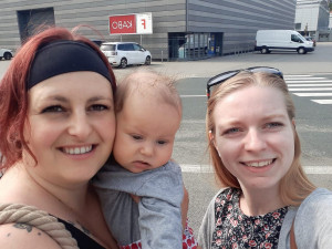 Footmark team na obuvnickém veletrhnu KABO - Dagmar a Agáta Krupicovi a Denisa Vítů