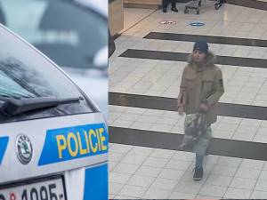 Policisté vyšetřují krádež kabelky, hledají mladého muže z kamerového záznamu