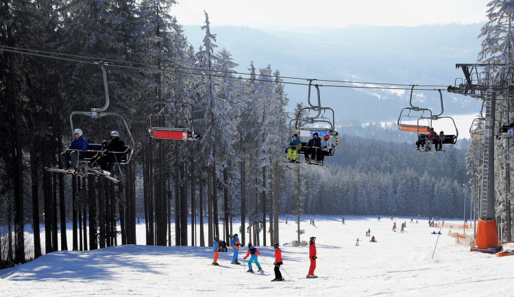 Jihočeské skiareály přilákaly přes čtyři tisíce lyžařů