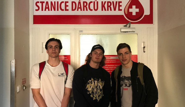Sedmý ročník studentského krvebraní.