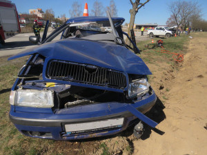 V Jindřichově Hradci se stala tragická dopravní nehoda, zemřel jeden člověk