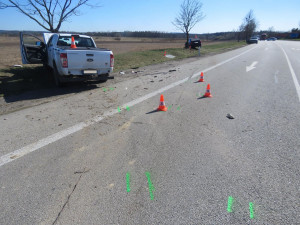 V Jindřichově Hradci se stala tragická dopravní nehoda, zemřel jeden člověk