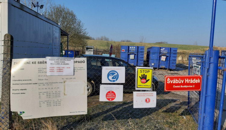 V Budějcích se otevřou další sběrné dvory