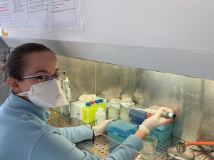 Společnost Gen-Trend zapůjčila nemocnici automat na izolaci vzorků k analýze na koronavirus