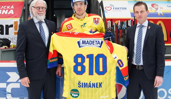 Rekordman Šimánek ukončil kariéru, v Motoru ale zůstává