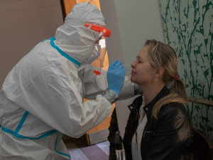 Strakoničtí vojáci otestovali téměř dva tisíce lidí na koronavir